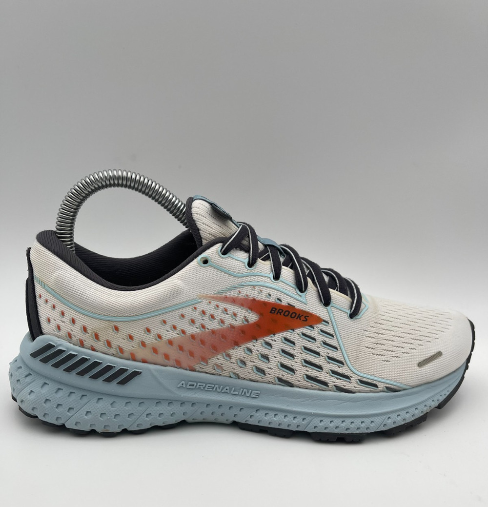 Brooks Adrenaline 21 Women's 7.5 Blue White Running Jogging Walking Shoes